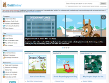 Tablet Screenshot of creditdonkey.com